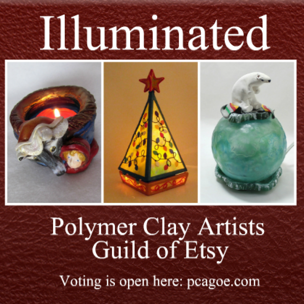 Illuminated Challenge: Polymer Clay Artists Guild of Etsy