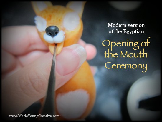  modern version of the ancient Egyptian "Opening of the Mouth" ceremony