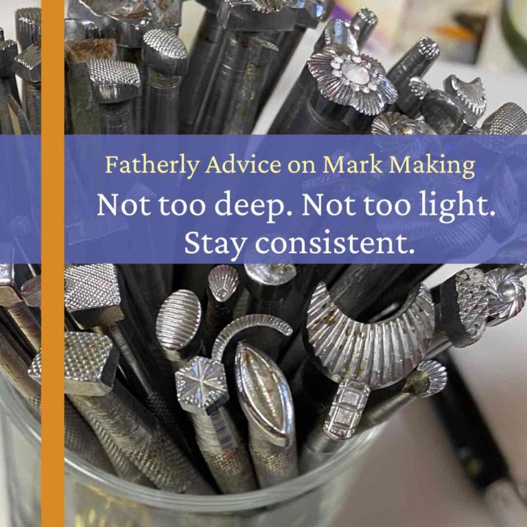 Fatherly Advice on Mark Making